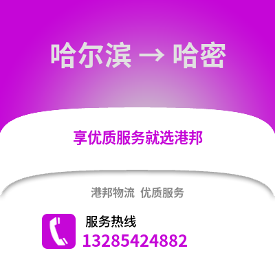 哈爾濱到哈密物流專線_哈爾濱到哈密貨運(yùn)專線公司